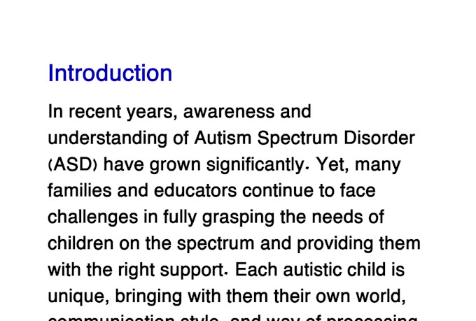write an informative guide about autism and adhd